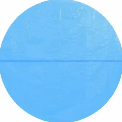 vidaXL - Zwembadzeil - Blauw - Kunststof