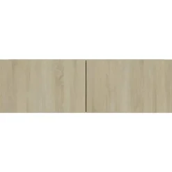 vidaXL - Zwevend TV-meubel met 1 deur - Sonoma eiken - 100x30x30 cm - 4 stuks