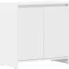 Wastafelkasten-vidaXL Badkamerkast 60x33x61 cm spaanplaat wit