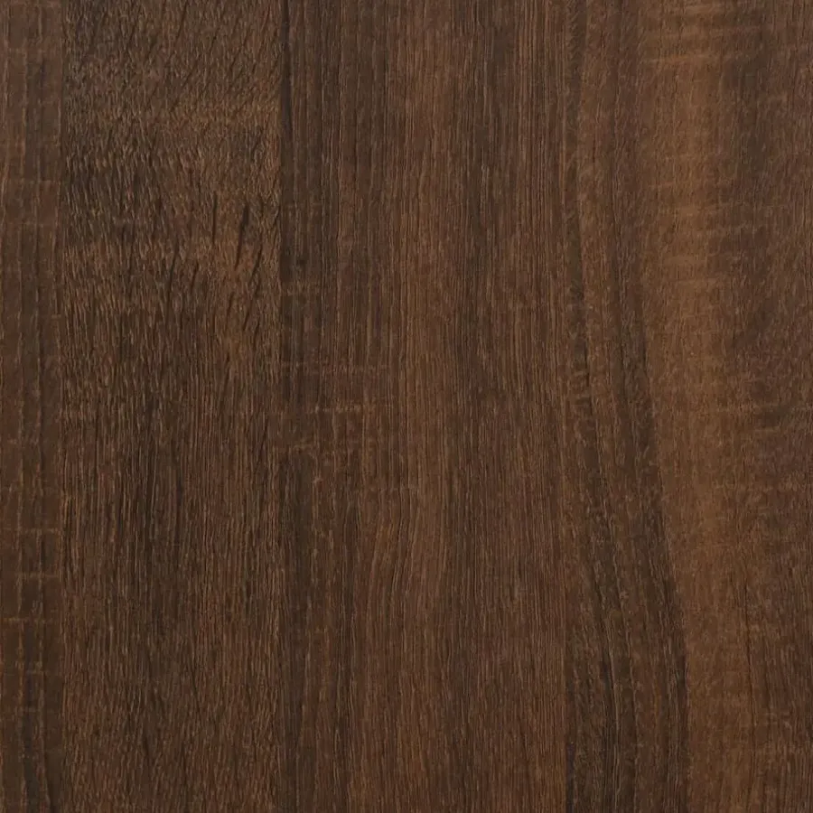 Bijzettafels-vidaXL Bijzettafels - Industrieel - Bruin eiken - Hout - 40x42x50 cm - Set van 2