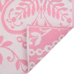 Buiten Vloerkleden|Buiten Vloerkleden-vidaXL Buitenkleed ARAKIL 160x230 cm PP roze