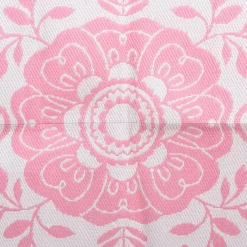 Buiten Vloerkleden|Buiten Vloerkleden-vidaXL Buitenkleed ARAKIL 160x230 cm PP roze