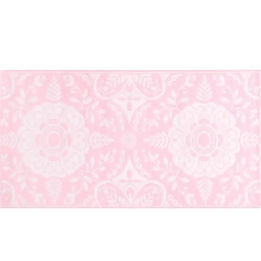 vidaXL Buitenkleed 80x150 cm PP roze