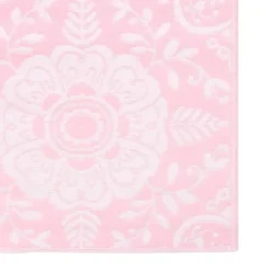 vidaXL Buitenkleed 80x150 cm PP roze