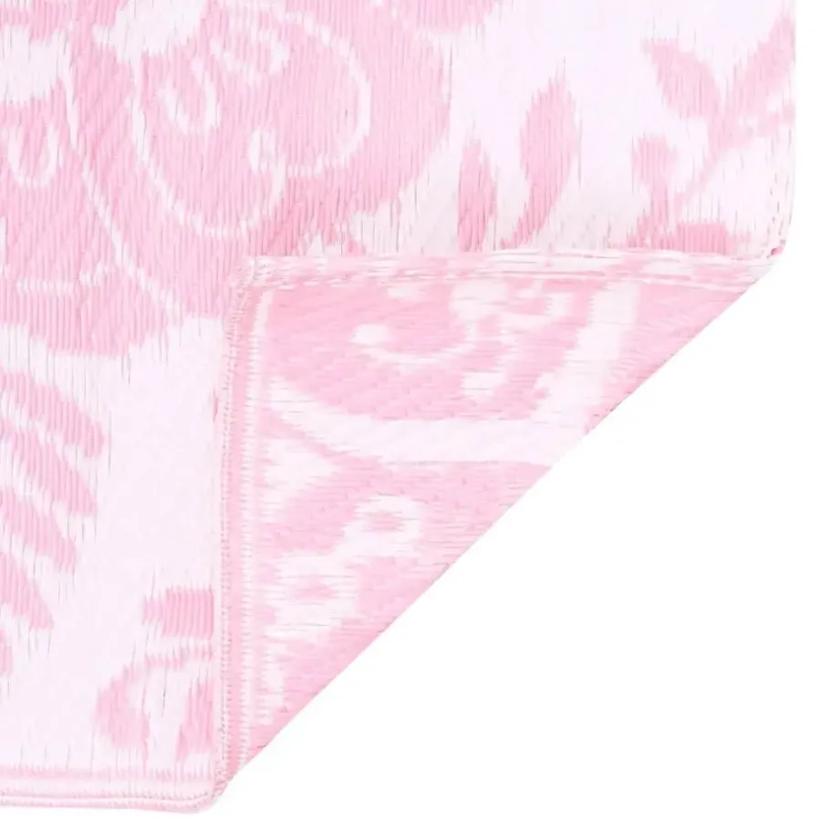 vidaXL Buitenkleed 80x150 cm PP roze