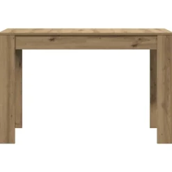 Rechthoekige Eettafels-vidaXL Eettafel - Rechthoekige tafel - Artisanaal eiken - Hout - 120x60 cm