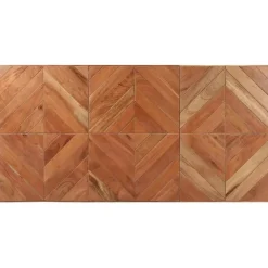 vidaXL Eettafel - Rechthoekige tafel - Massief acaciahout&mangohout - 140x70 cm