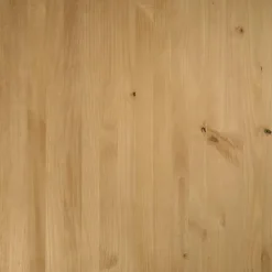 Rechthoekige Eettafels-vidaXL Eettafel NOAIN met A-poten - Naturel - Massief grenenhout - 160x90 cm