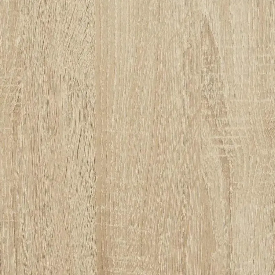 vidaXL Eettafel Rechthoekig – Sonoma Eiken – 140 x 74.5 x 76 cm – Bewerkt Hout