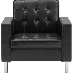 Fauteuils-vidaXL Fauteuils kunstleer zwart
