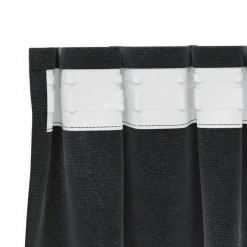 vidaXL Gordijne - Verduisterend - Zwart - 140x225 cm - Fluweel - 2 Stuks