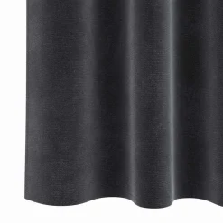 vidaXL Gordijnen - Verduisterend - Donkergrijs - 140x245 cm - Fluweel - 2 Stuks
