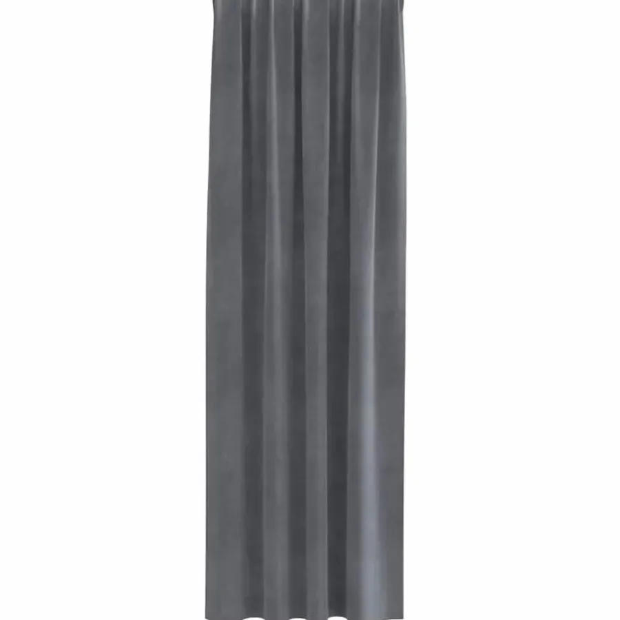 Kant &Amp; Klaar Gordijnen-vidaXL Gordijnen - Verduisterend - Lichtgrijs - 140x260 cm - Fluweel - 2 Stuks