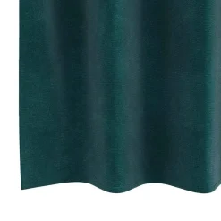 vidaXL Gordijnen met ringen - Donkergroen - 140x245 cm - Fluweel - 2 Stuks