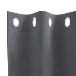 vidaXL Gordijnen met ringen - Lichtgrijs - 140x225 cm - Fluweel - 2 Stuks
