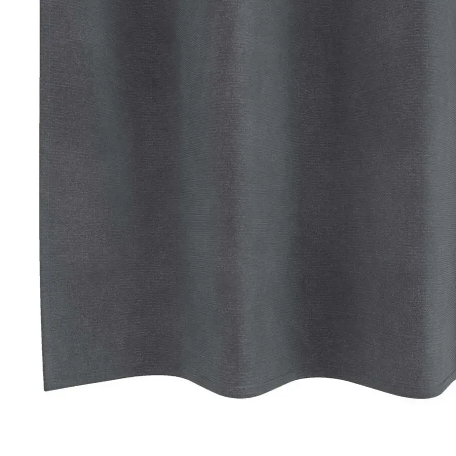 vidaXL Gordijnen met ringen - Lichtgrijs - 140x225 cm - Fluweel - 2 Stuks