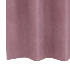 vidaXL Gordijnen met ringen - Donkerroze - 140x260 cm - Fluweel - 2 Stuks
