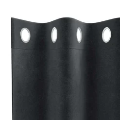 vidaXL Gordijnen met ringen - Donkergrijs - 140x225 cm - Fluweel - 2 Stuks