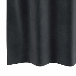 vidaXL Gordijnen met ringen - Donkergrijs - 140x225 cm - Fluweel - 2 Stuks