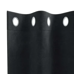 Kant &Amp; Klaar Gordijnen-vidaXL Gordijnen met ringen - Verduisterend - Zwart Fluweel - 140x175 cm - 2 St.