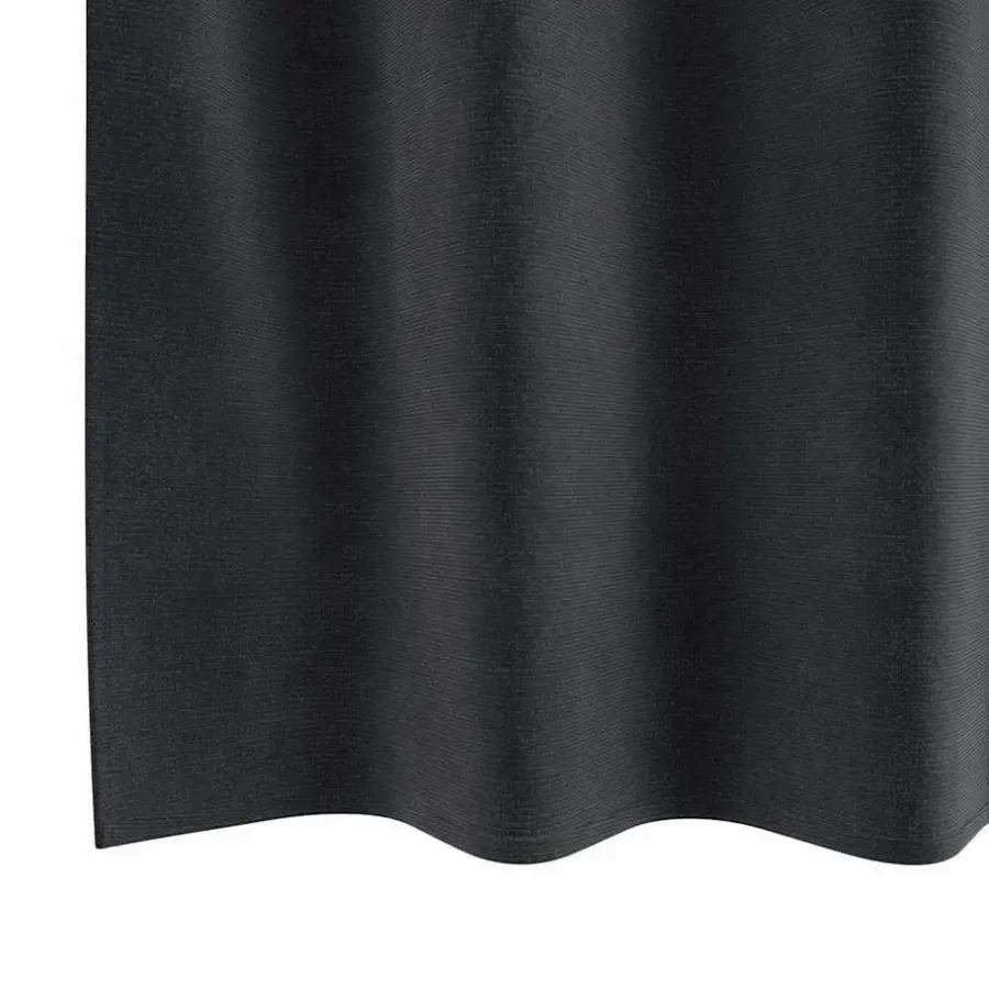 Kant &Amp; Klaar Gordijnen-vidaXL Gordijnen met ringen - Donkergrijs - 140x175 cm - Fluweel - 2 Stuks