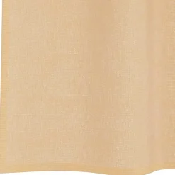 Kant &Amp; Klaar Gordijnen-vidaXL Gordijnen van voile met ringen - Zand - 140x245 cm - Stof - 2 Stuks