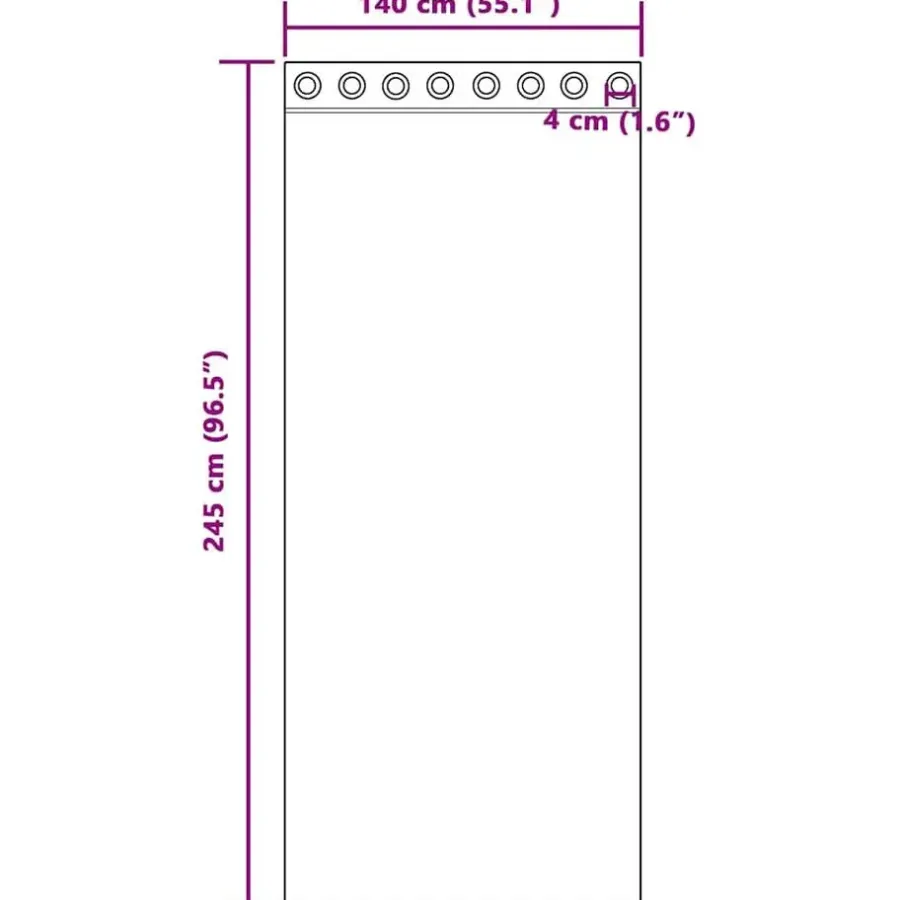 Kant &Amp; Klaar Gordijnen-vidaXL Gordijnen van voile met ringen - Zand - 140x245 cm - Stof - 2 Stuks