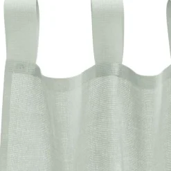 vidaXL Gordijnen van voile met lussen - Lichtgrijs - 140x175 cm - Stof - 2 Stuks