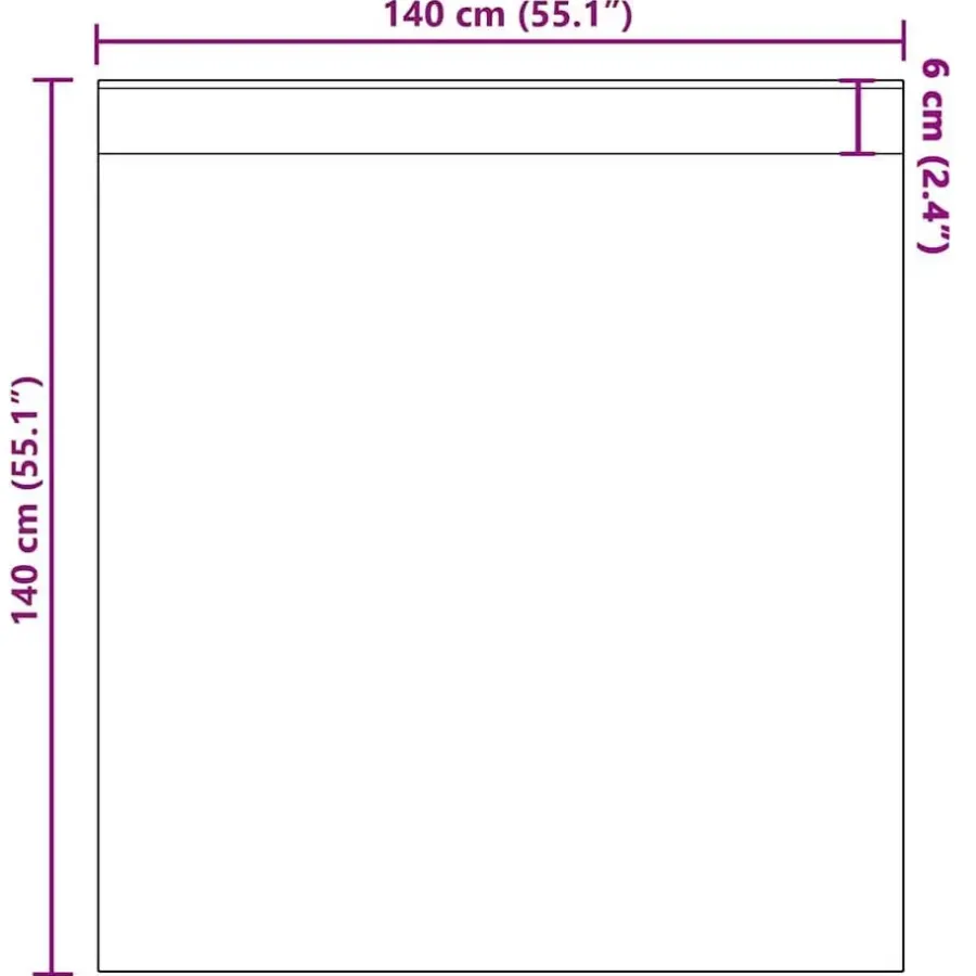 Kant &Amp; Klaar Gordijnen-vidaXL Gordijnen van voile met roedezakken - Bruin - 140x140 cm - Stof - 2 Stuks