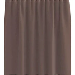 Kant &Amp; Klaar Gordijnen-vidaXL Gordijnen van voile met roedezakken - Bruin - 140x140 cm - Stof - 2 Stuks