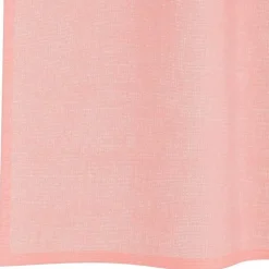 Kant &Amp; Klaar Gordijnen-vidaXL Gordijnen van voile met lussen - Roze - 140x140 cm - Stof - 2 Stuks