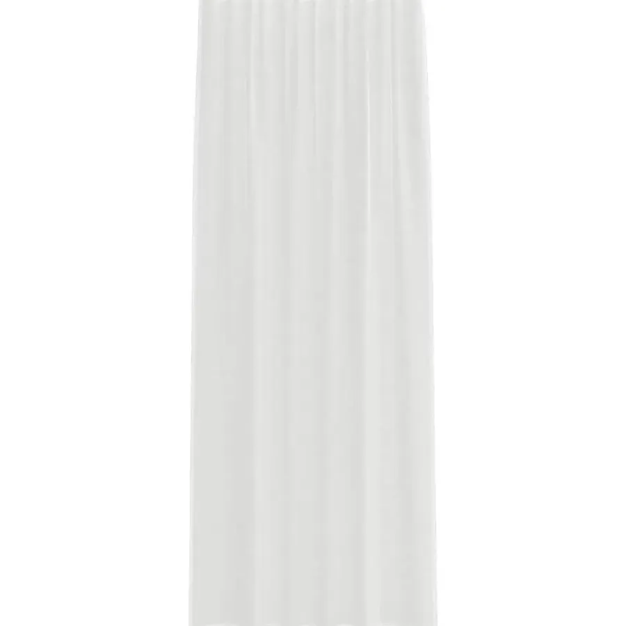 Gordijnen|Kant &Amp; Klaar Gordijnen-vidaXL Gordijnen van voile met roedezakken - Wit - 140x225 cm - Stof - 2 Stuks