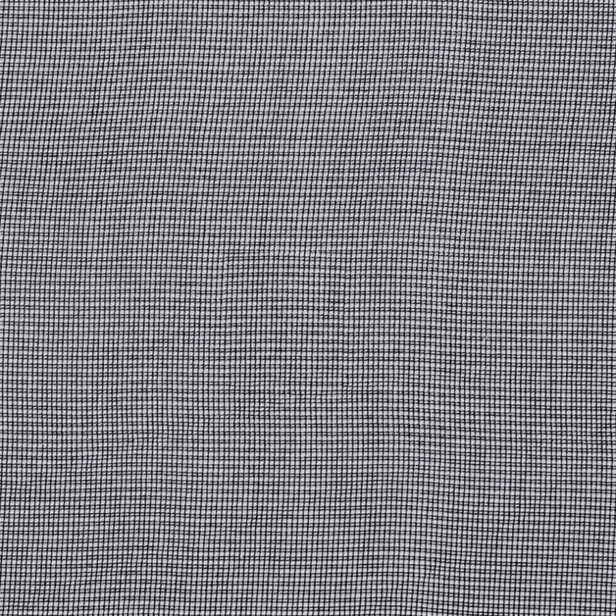 Kant &Amp; Klaar Gordijnen-vidaXL Gordijnen van voile met ringen - Zwart - 140x300 cm - Stof - 2 Stuks
