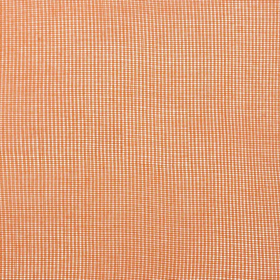 Kant &Amp; Klaar Gordijnen-vidaXL Gordijnen van voile met ringen - Terracotta - 140x175 cm - Stof - 2 Stuks