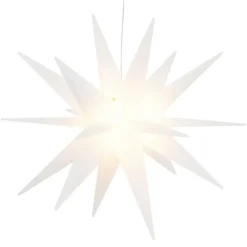 Kerstverlichting-vidaXL Kerstlampen met LED's 3 st inklapbaar 57 cm wit