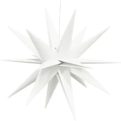 Kerstverlichting-vidaXL Kerstlampen met LED's 3 st inklapbaar 57 cm wit
