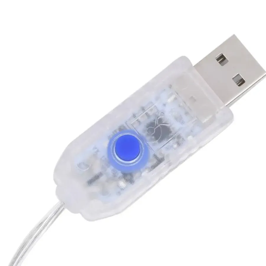vidaXL Kerstversiering rendieren en slee 320 LED's acryl