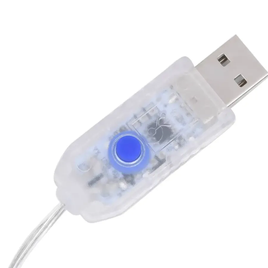 vidaXL Kerstversiering rendieren en slee 320 LED's acryl