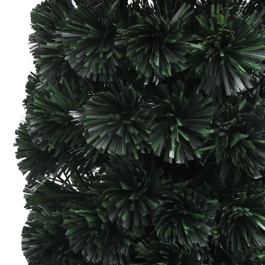 vidaXL Kunstkerstboom met standaard smal 150 cm glasvezel