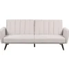 Beliani VIMMERBY - Slaapbank - Beige - Polyester