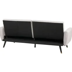 Beliani VIMMERBY - Slaapbank - Beige - Polyester