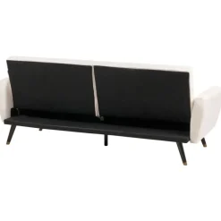Beliani VIMMERBY - Slaapbank - Lichtbeige - Polyester