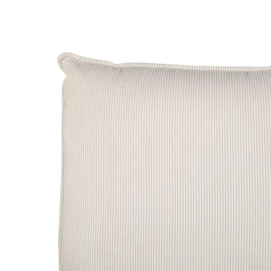 2-Persoons Bedden-Beliani VINAY - Tweepersoonsbed - Beige - 180 x 200 cm - Corduroy