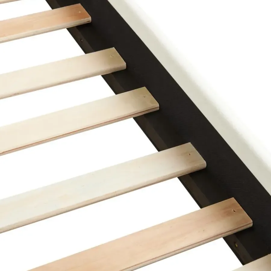 Beliani VINCENNES - Bed - Gebroken wit - 140 x 200 cm - Fluweel