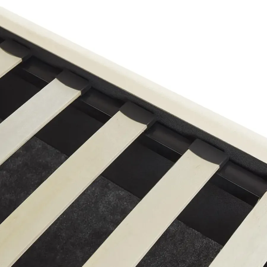 Beliani VINCENNES - Bed - Gebroken wit - 140 x 200 cm - Fluweel