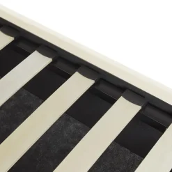 Beliani VINCENNES - Bed met opbergruimte - Wit - 140 x 200 cm - Fluweel