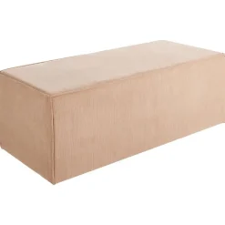 Leen Bakker VINITA - Poef - Beige - Corduroy