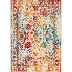 Vloerkleden|Laagpolige Vloerkleden-Muratap Vintage Van Gogh Vloerkleed Multi Laagpolig - 140x200 CM