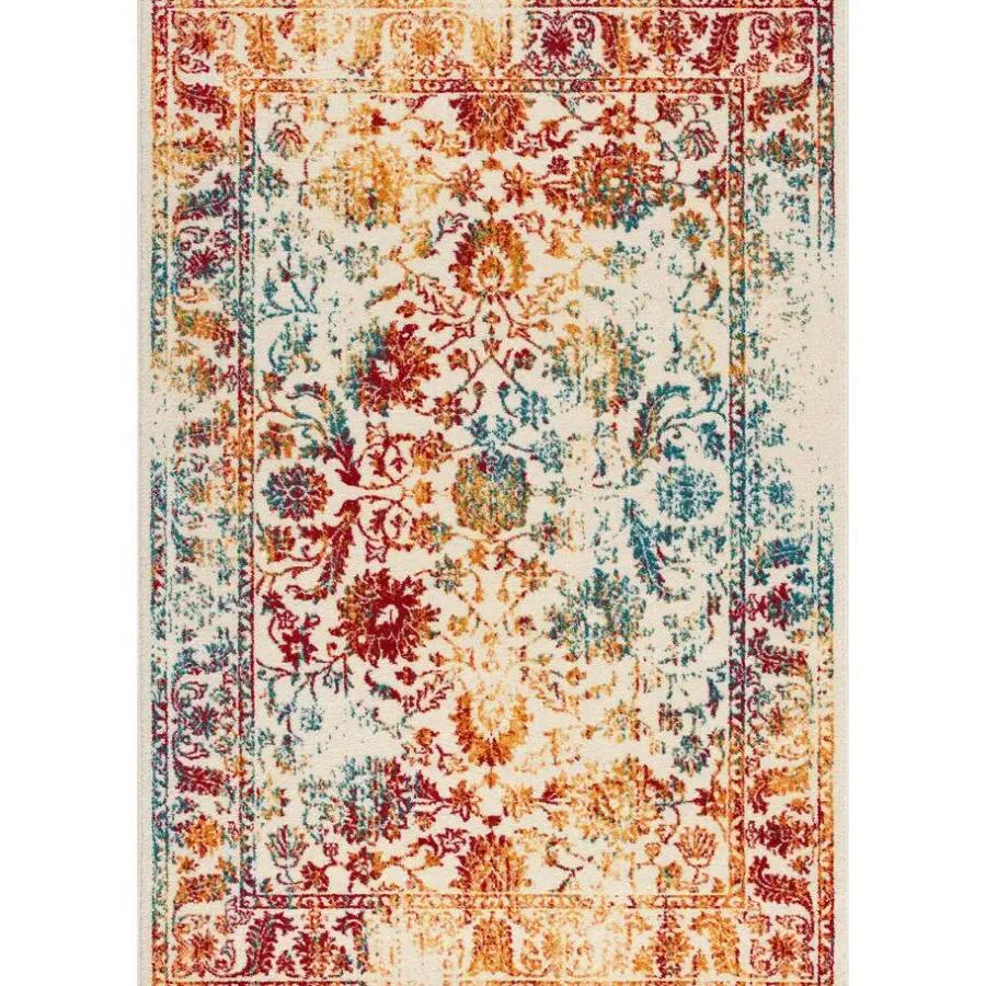 Muratap Vintage Van Gogh Vloerkleed Multi Laagpolig - 200x290 CM