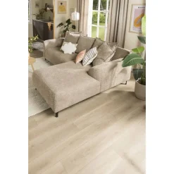 Leen Bakker Vinyl Trendpine - lichtbruin